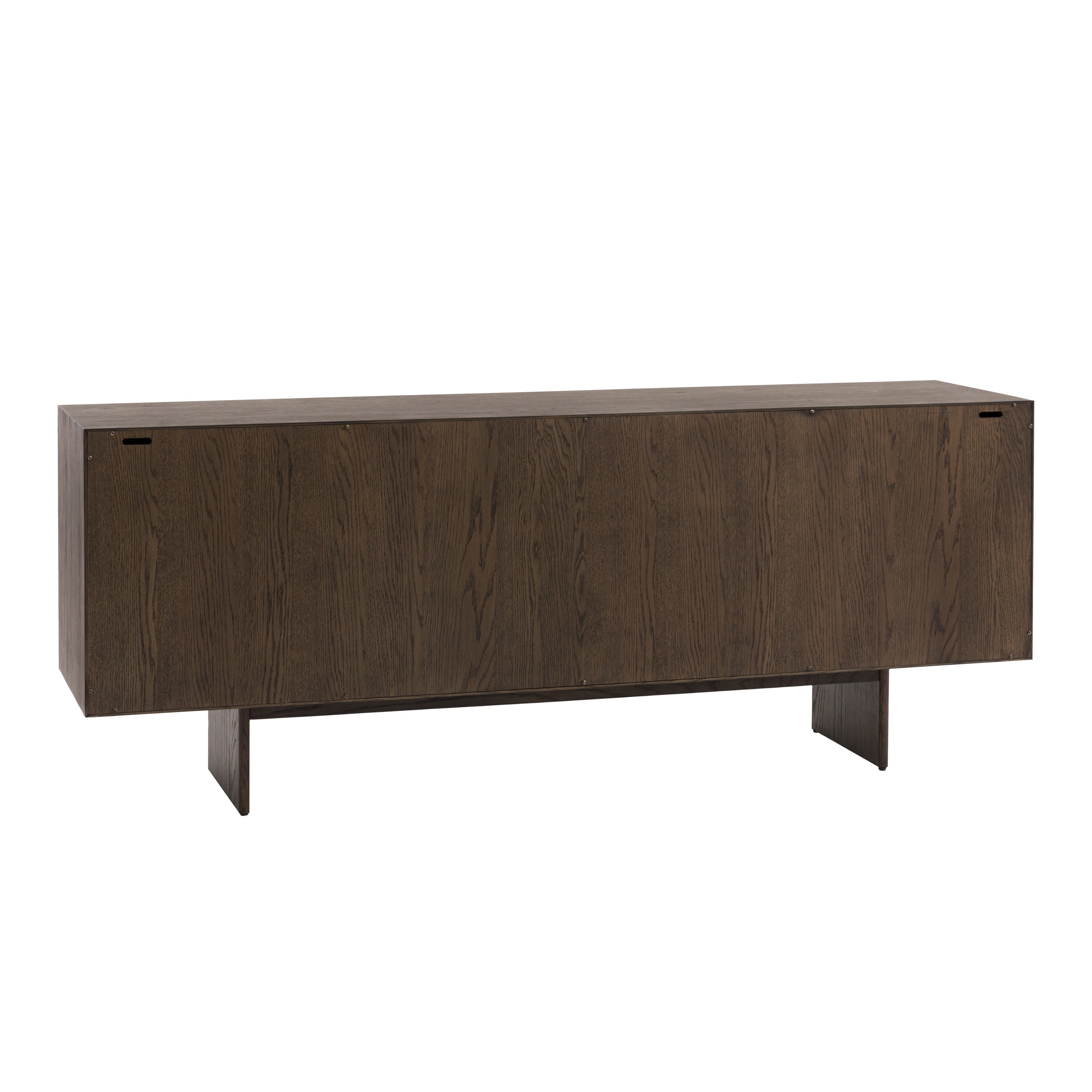 contemporary four door sideboard with pattern detail
