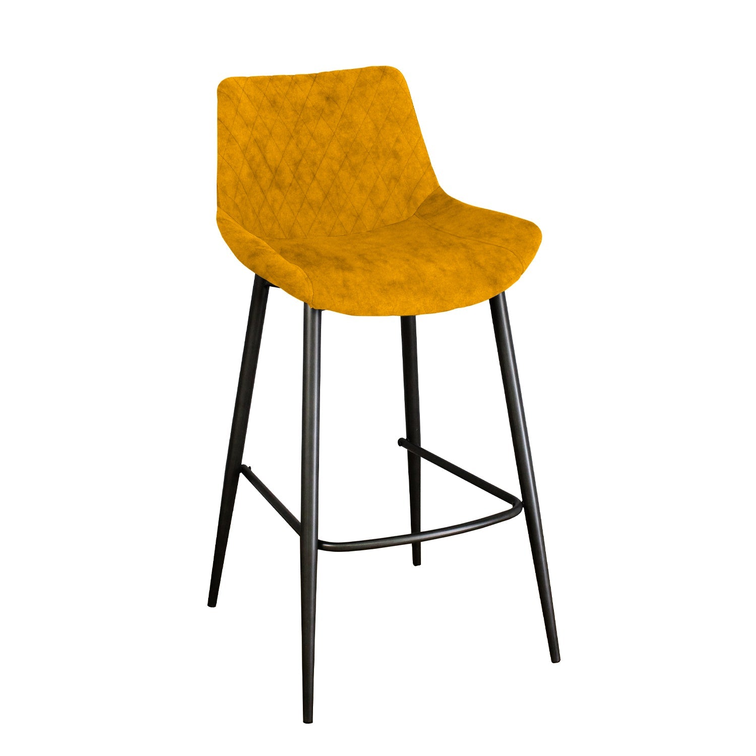 Axel Bar Stool, Set Of 2 - Saffron