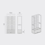 We use the Sipario collection outside our physical showroom in Norwich. Shop Nardi Outdoor from a trusted official UK stockist.