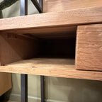 Elsworthy Rough Sawn Oak - Wall Desk