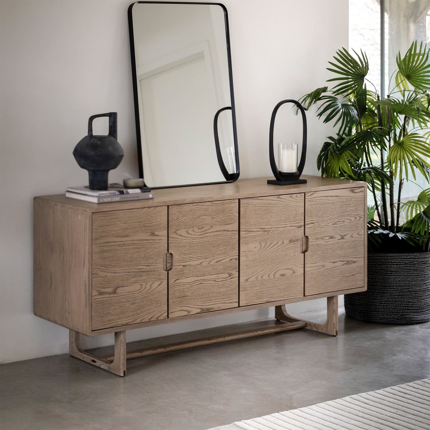 Maurice 4 Door Sideboard - Smoked