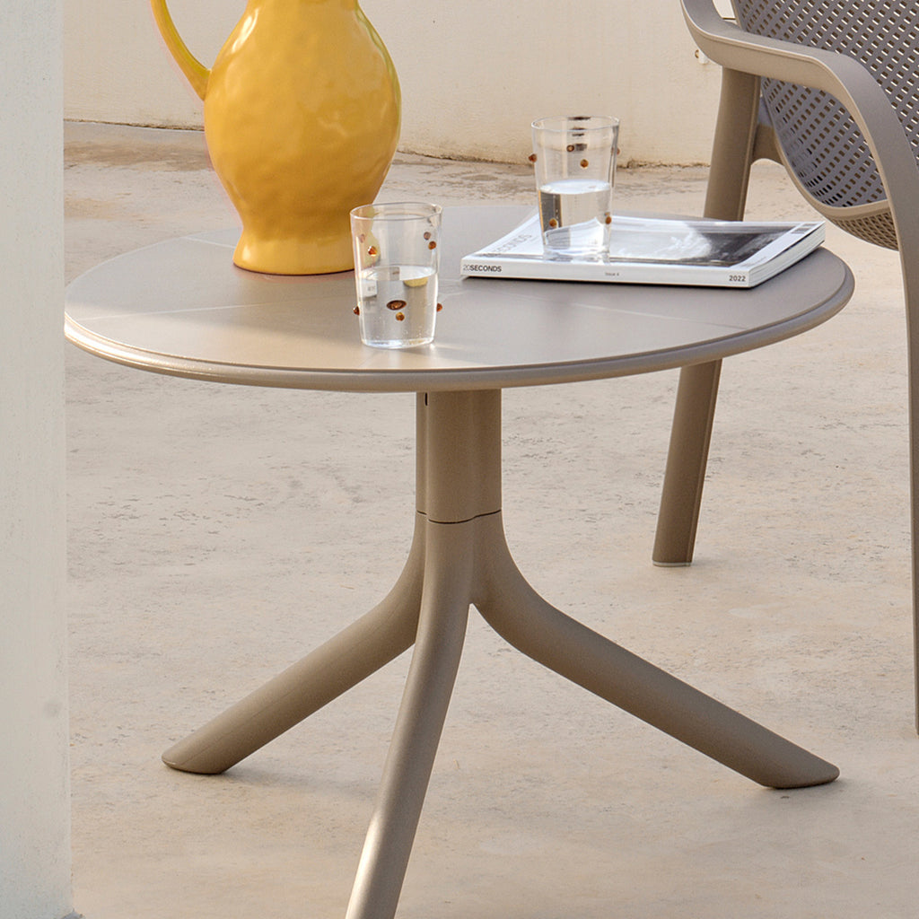 Nardi Garden Set - Spritz Garden Table & 2x Doga Armless Chairs