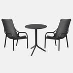 Shop our garden sets online - Curated for ease. 2 net lounge chairs and a spritz garden accent table.