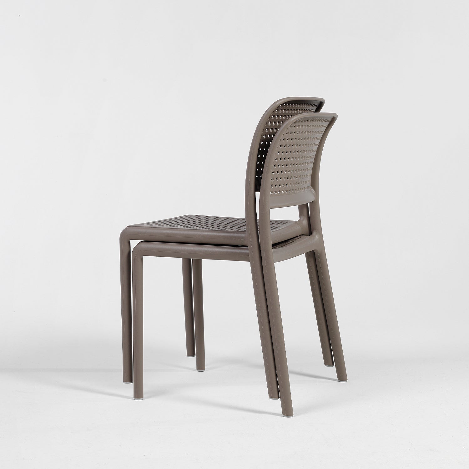 Our Bora garden chairs are stackable which makes them great for storage during colder months