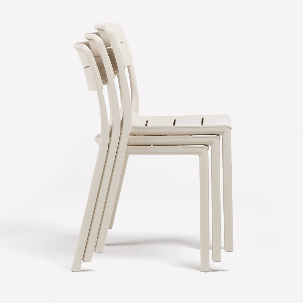 Cassia Armless Chair By Nardi - Set Of 2