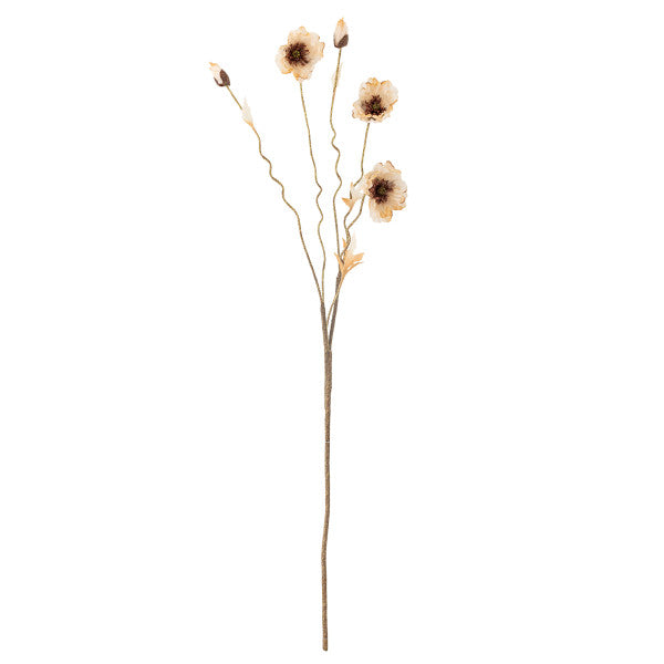 Hand-tied bundle of natural stem flowers ready for vase styling