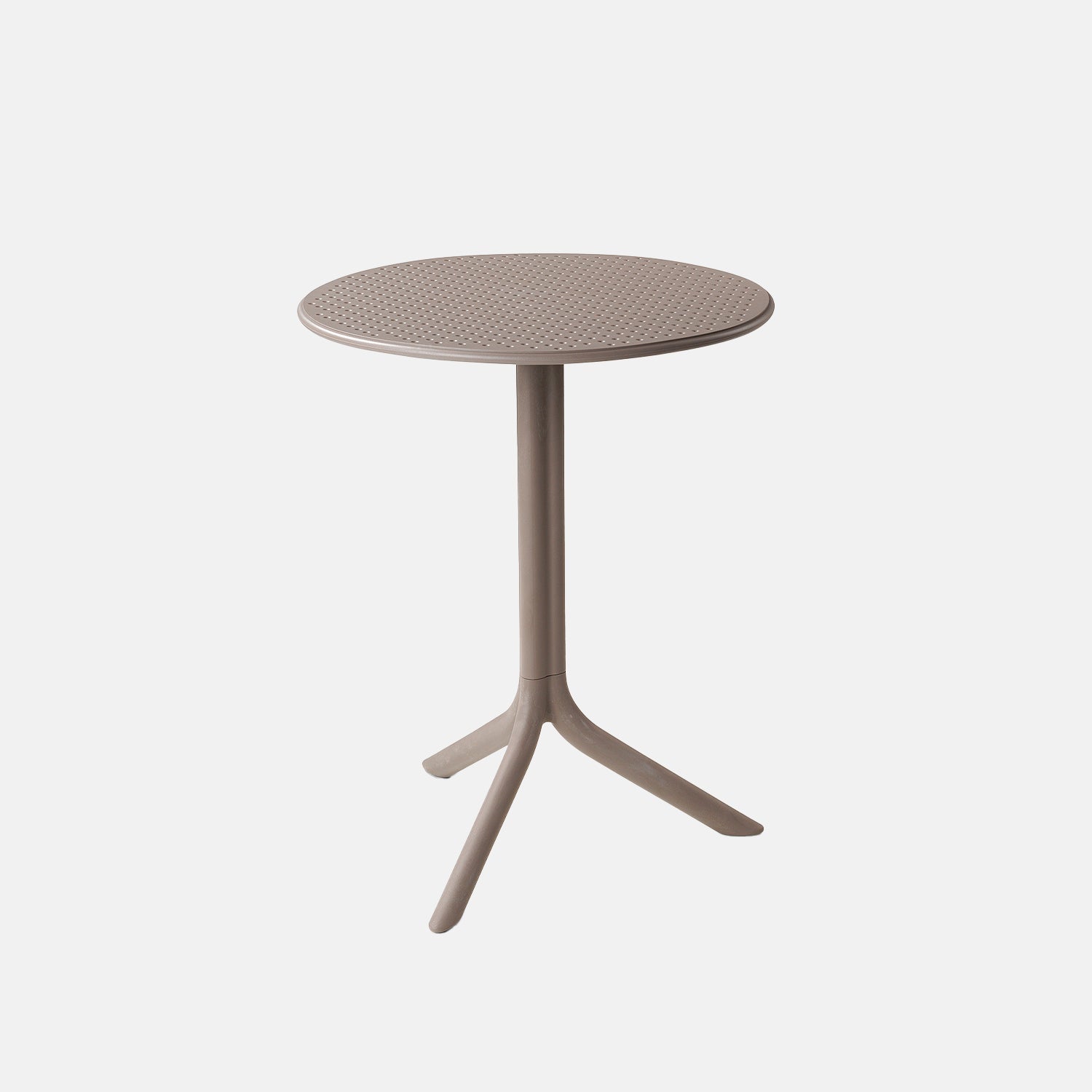 Taupe recyclable garden bistro table.  40056.10.000