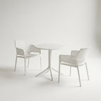 Nardi Garden Set - Step Garden Table & x2 Net Relax Garden Chairs