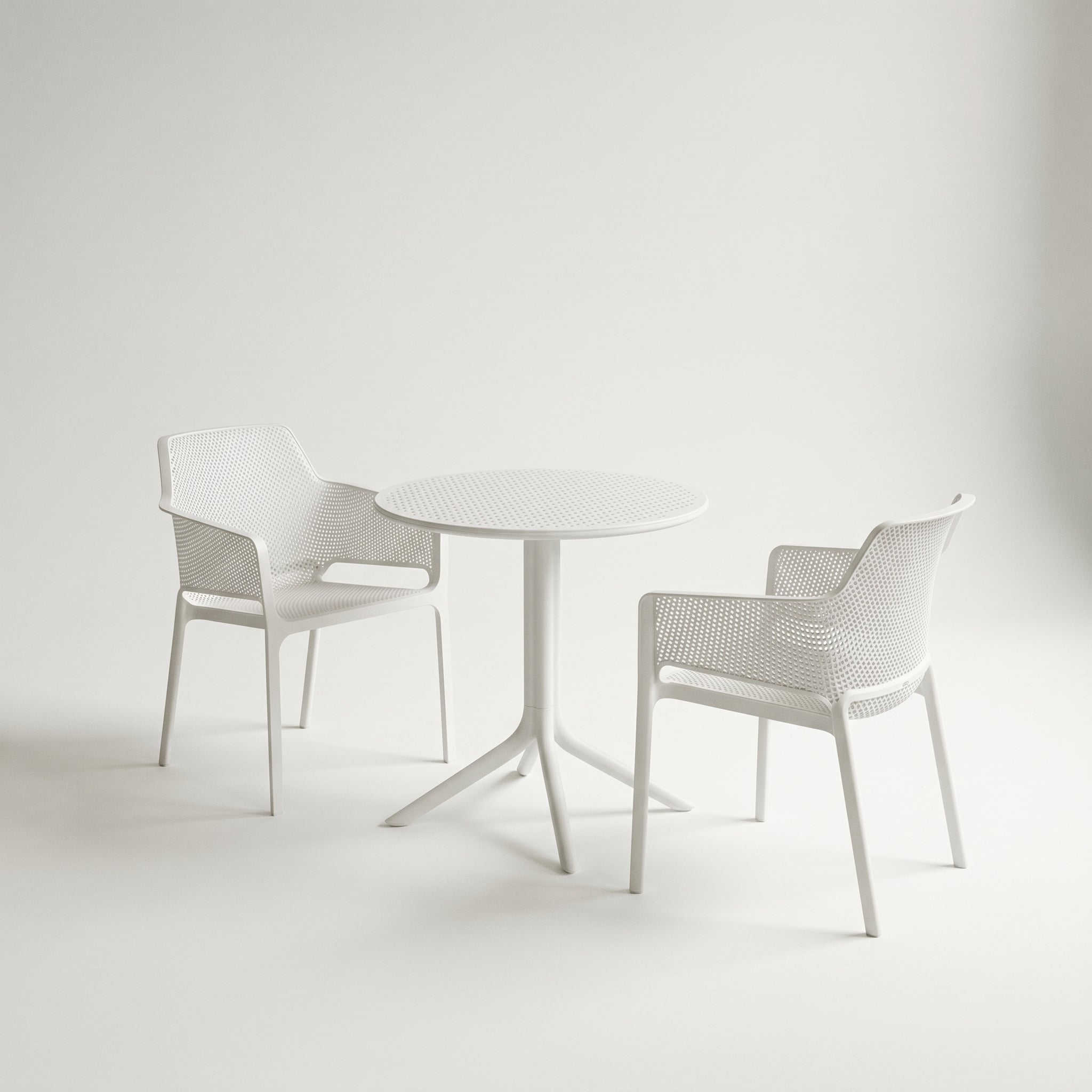 Nardi Garden Set - Step Garden Table & x2 Net Relax Garden Chairs