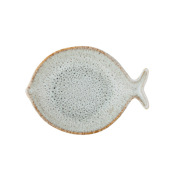 serving fish plate with a refined look for casual or formal dining.