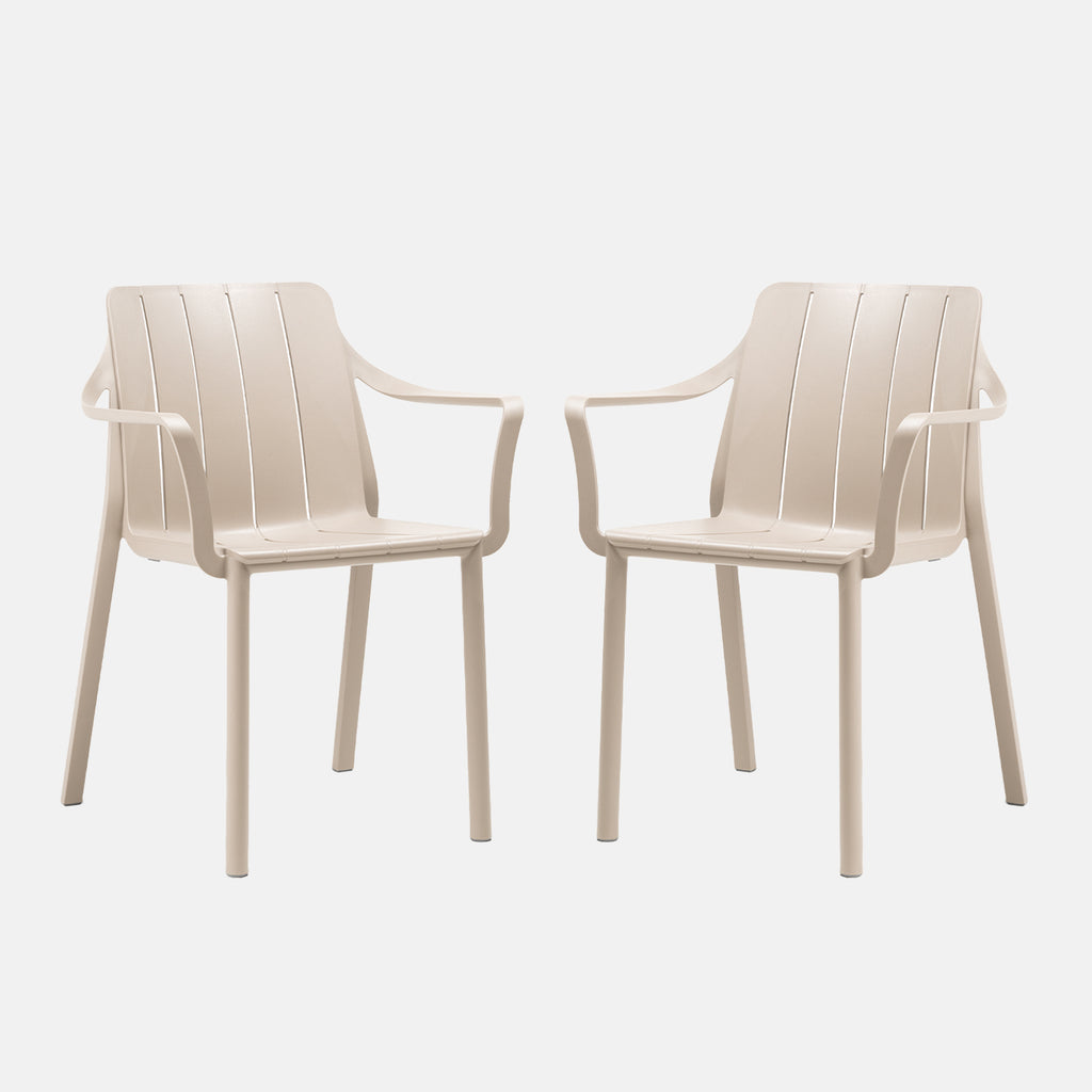 Tiberina Armchair By Nardi Outdoor - Set Of 2