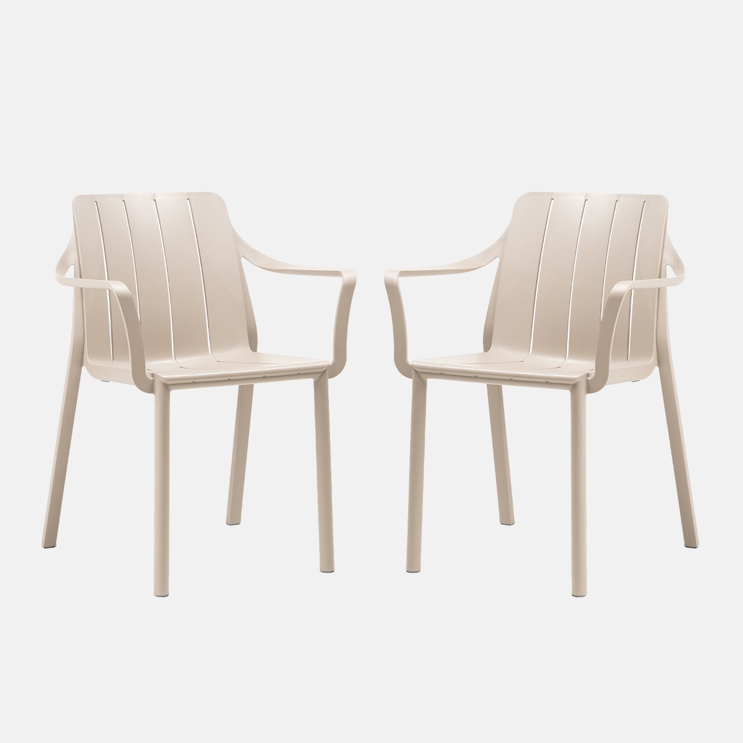 Tiberina Armchair By Nardi Outdoor - Set Of 2