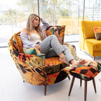 Footstool & Fama Volta - Learn more about Fama online or pop not store to see what's on display.