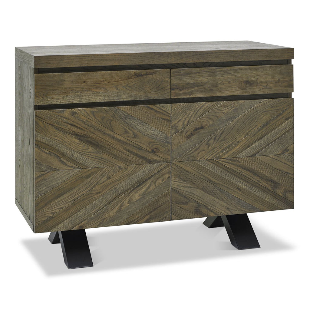 Phoenix Fumed Oak Sideboard - Narrow