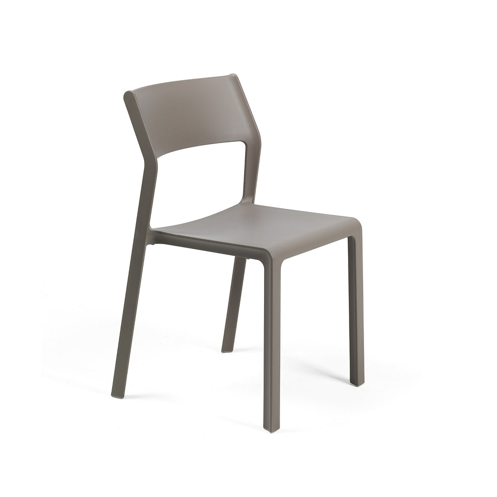 Trill Armless Garden Chair In Taupe/ Tortora 40253.10.000