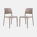 Nardi Bora Armless Chair - Set Of 2