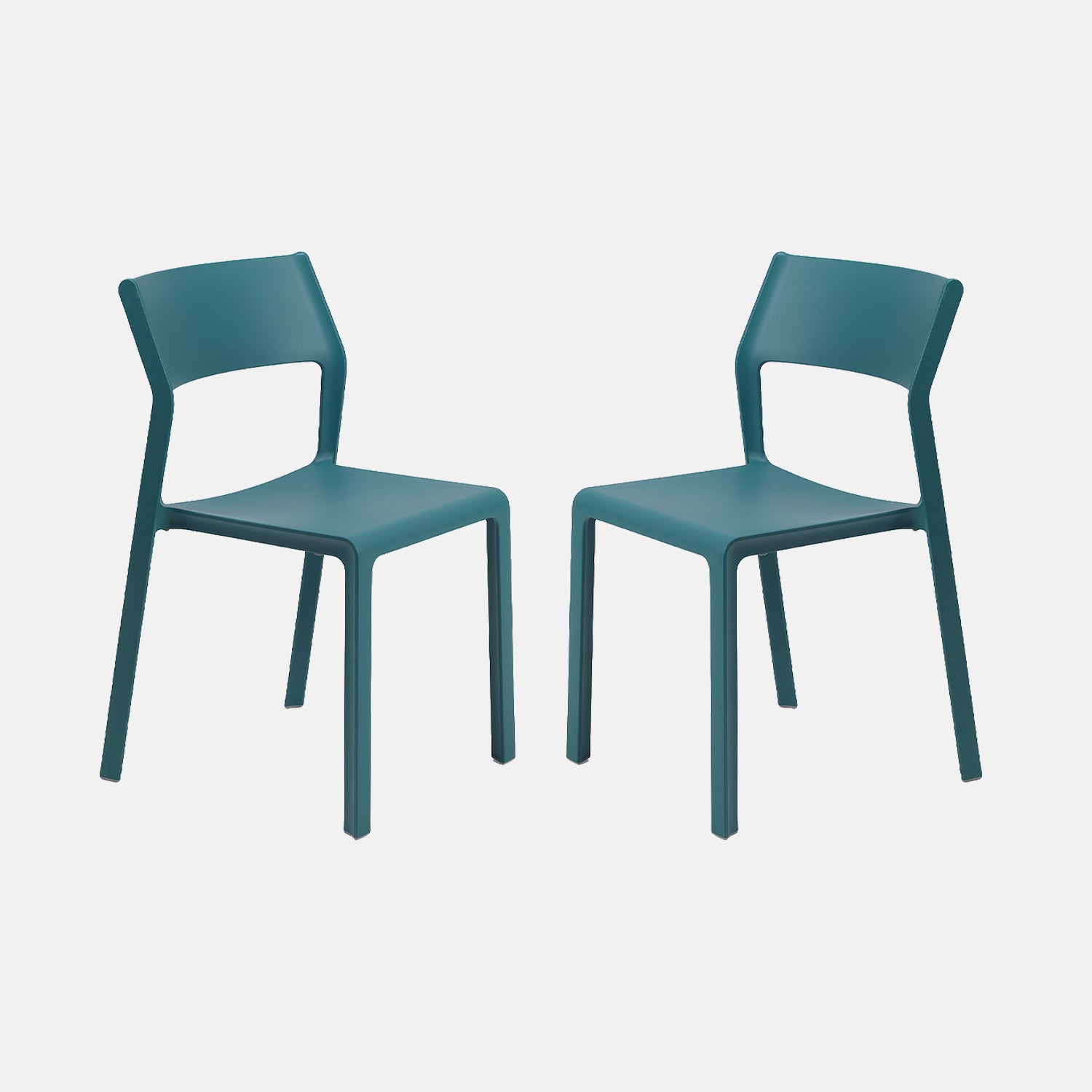 Trill Armless Chair By Nardi - Set of 2