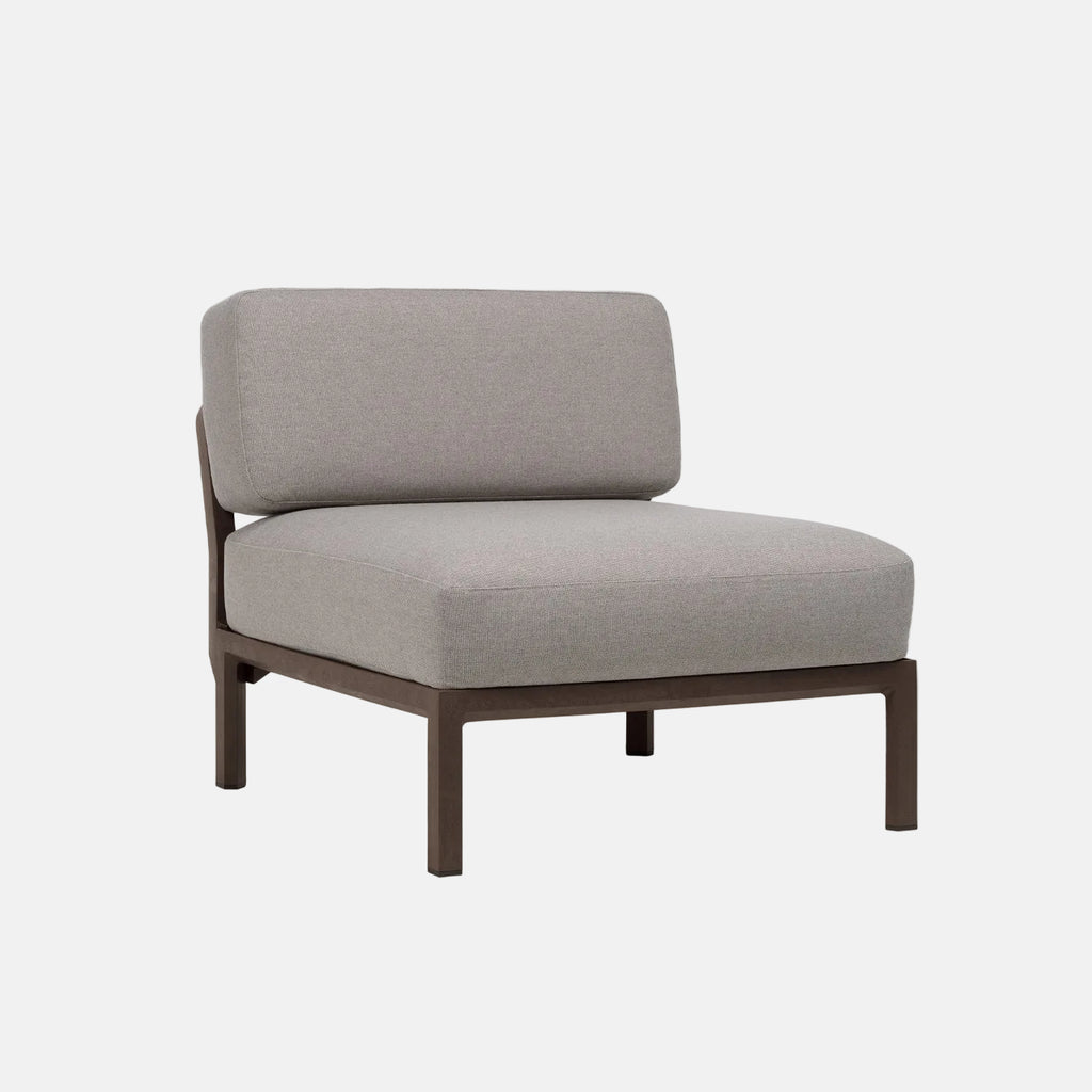 Nardi Maximo Elemento Centrale - Armless Unit Module - Tabacco