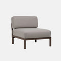 Nardi Maximo Elemento Centrale - Armless Unit Module - Tabacco