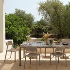 Trill Armless Chair By Nardi - Set of 2