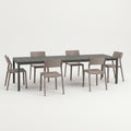 Nardi Dining Set - Rio 210 Extending Table & Trill Armless Chairs