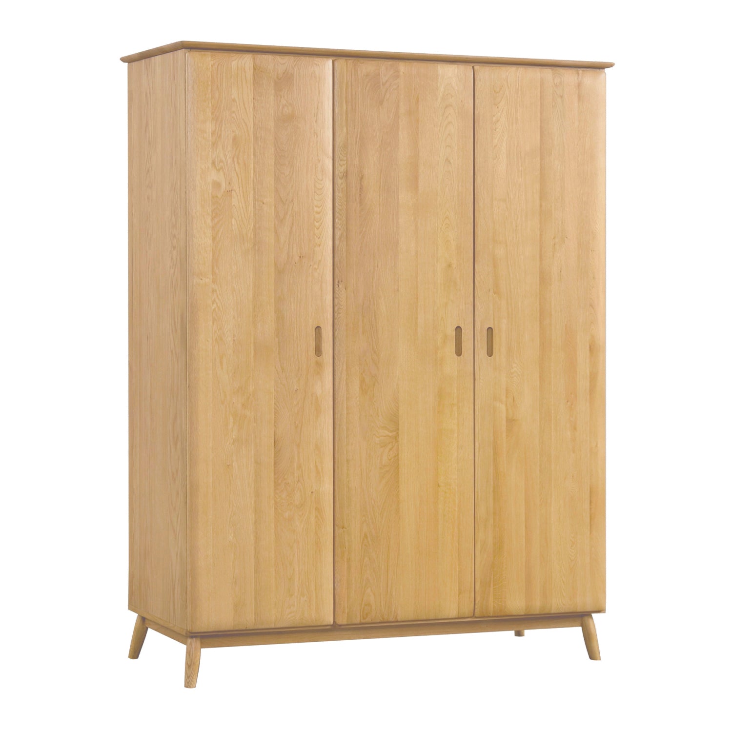Stockholm Oak - 3 Door Wardrobe