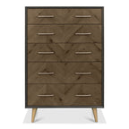 Boston Fumed Oak & Peppercorn Chest