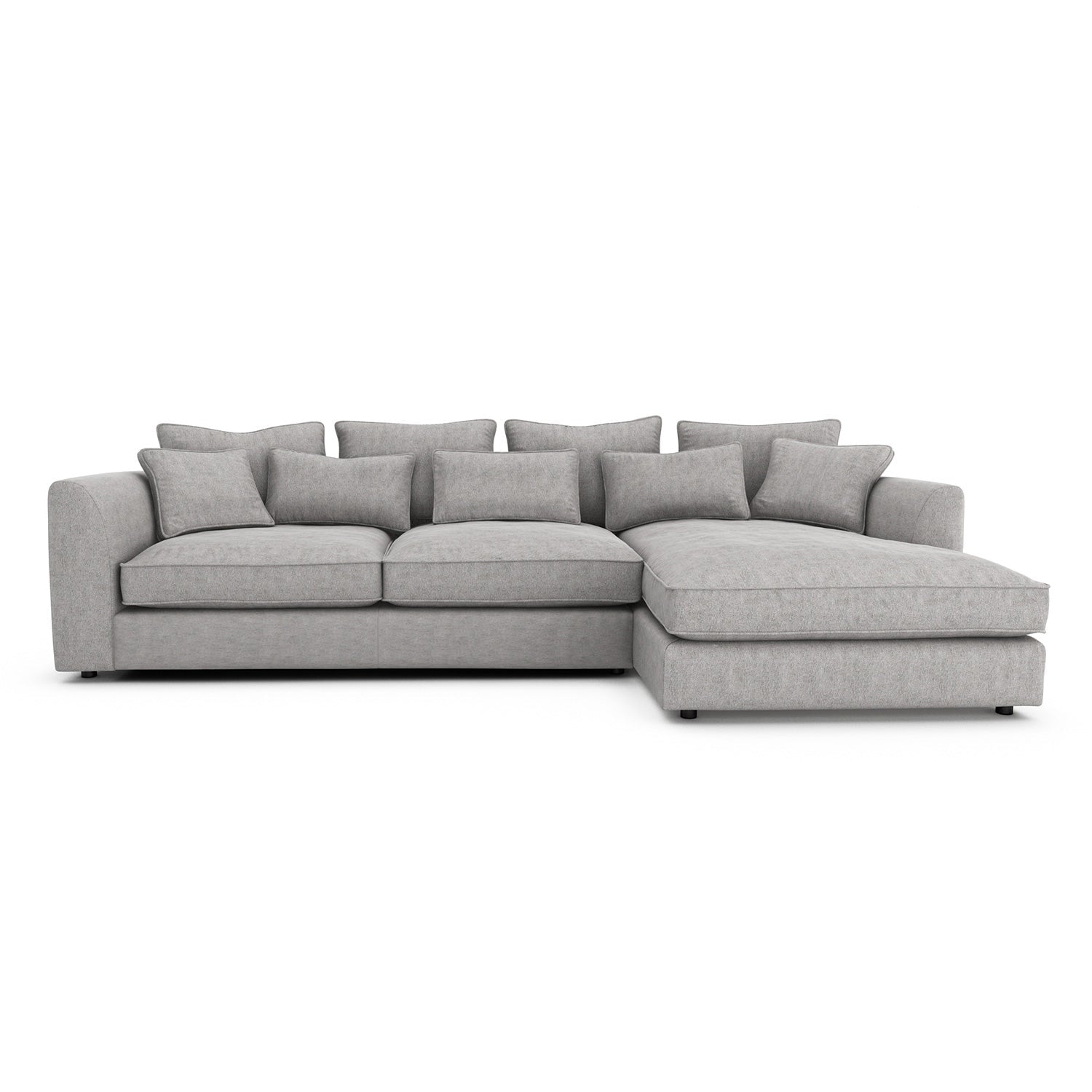 Ursula Sofa - Large Chaise Sofa - RHF