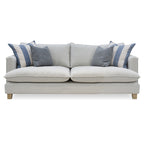 Howth Sofa - Extra Large In Iinen Look Sea Salt