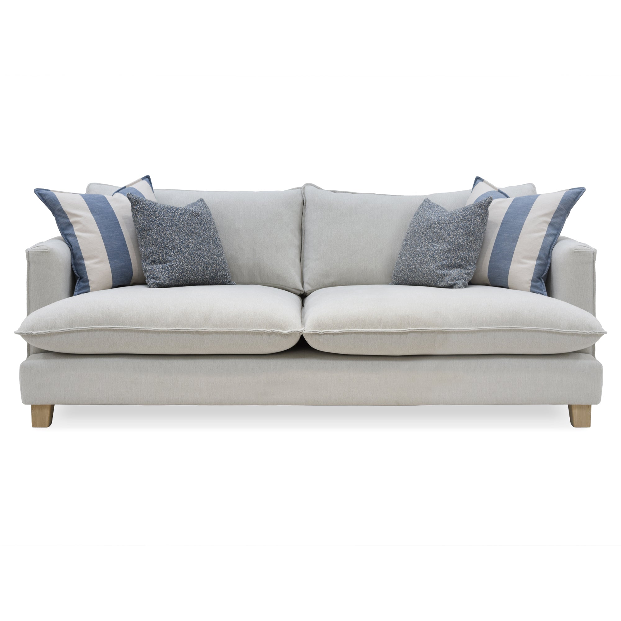 Howth Sofa - Extra Large In Iinen Look Sea Salt