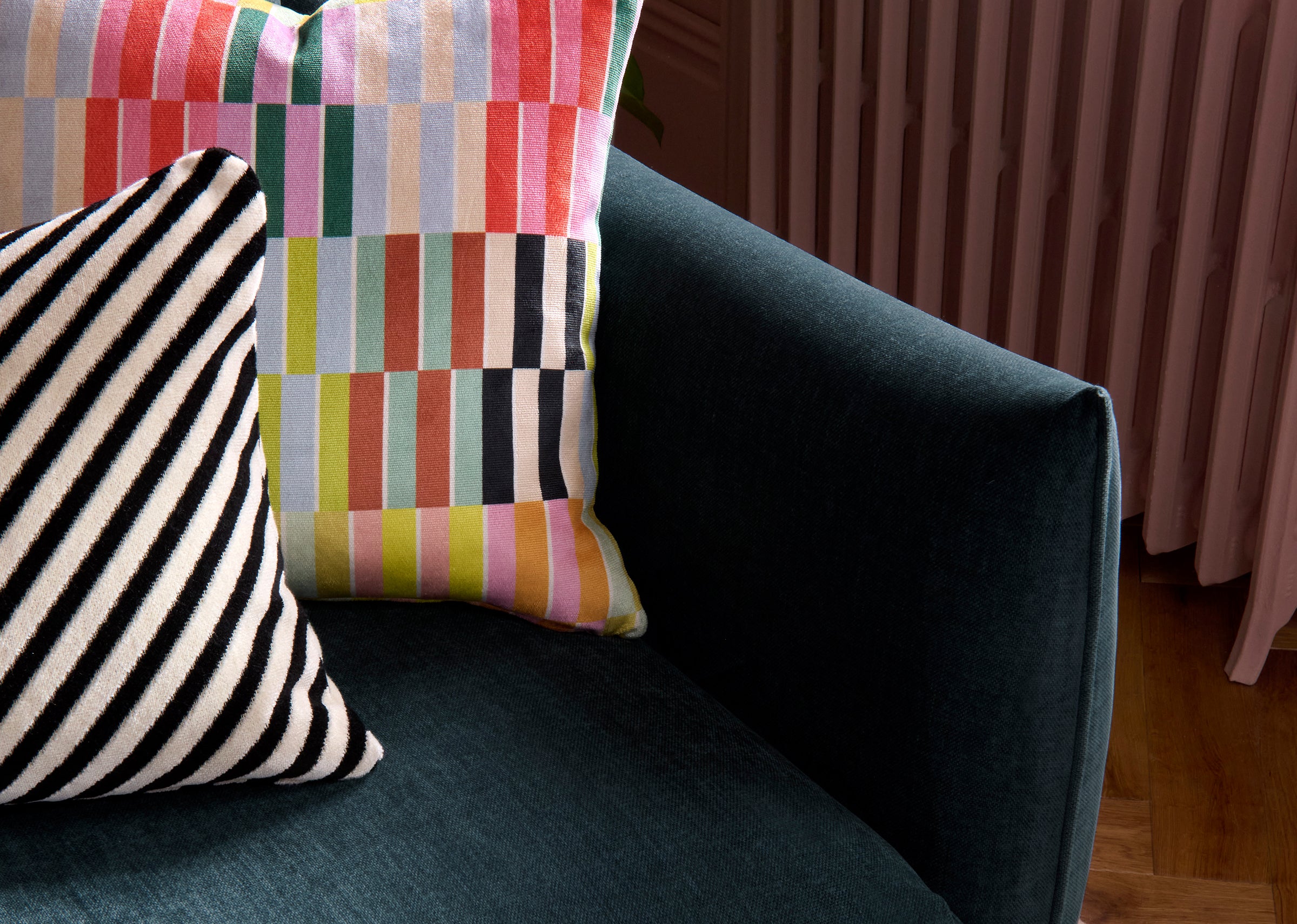 Close Up Of The Kenmare's Accent Cushions 