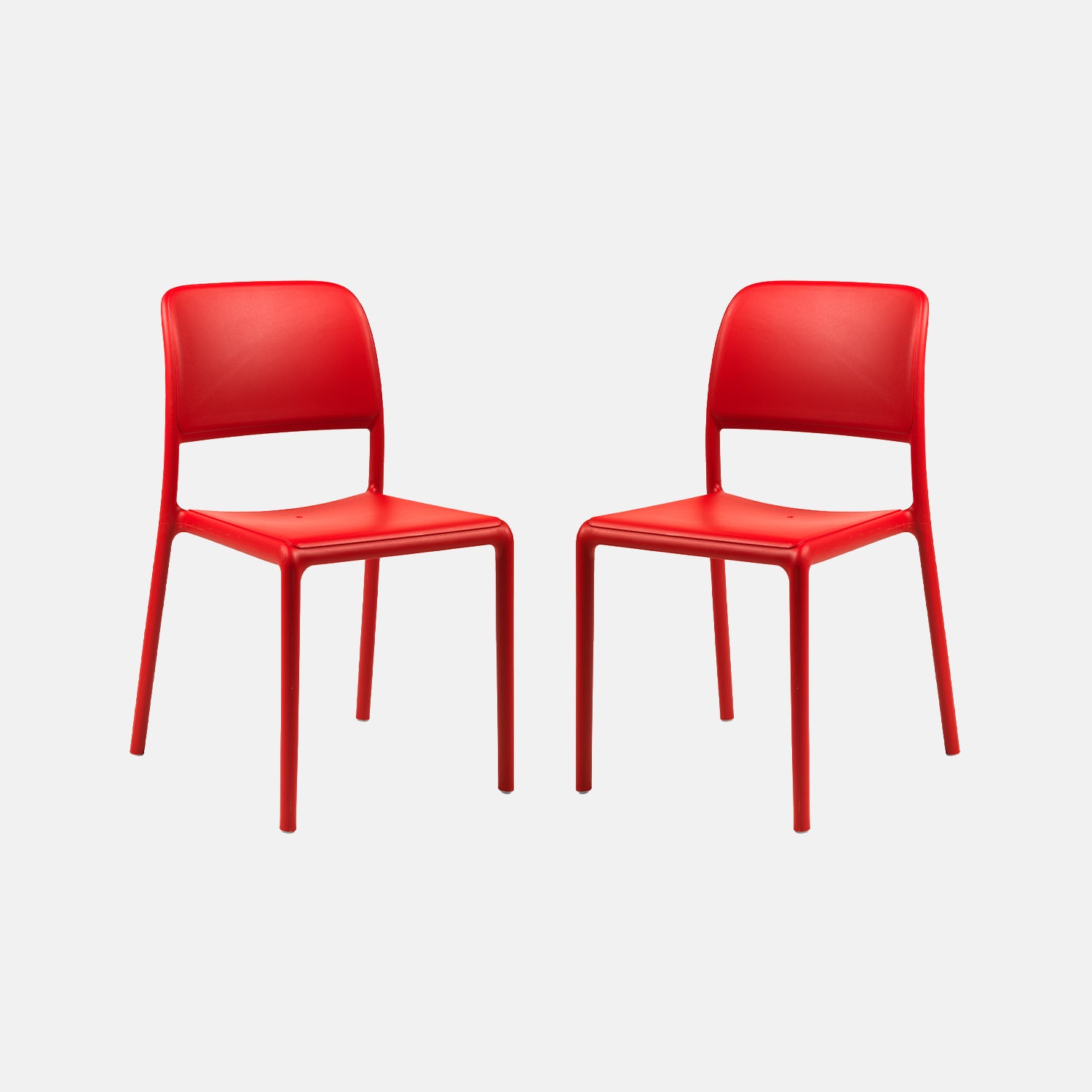 Riva Armless Chair By Nardi - Set of 2
