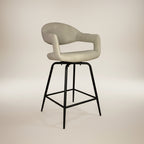 Delphine Bar Stool, Set of 2 - Misty