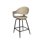 Delphine Bar Stool, Set of 2 - Misty