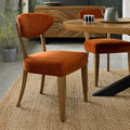 Chair - Rust Velvet