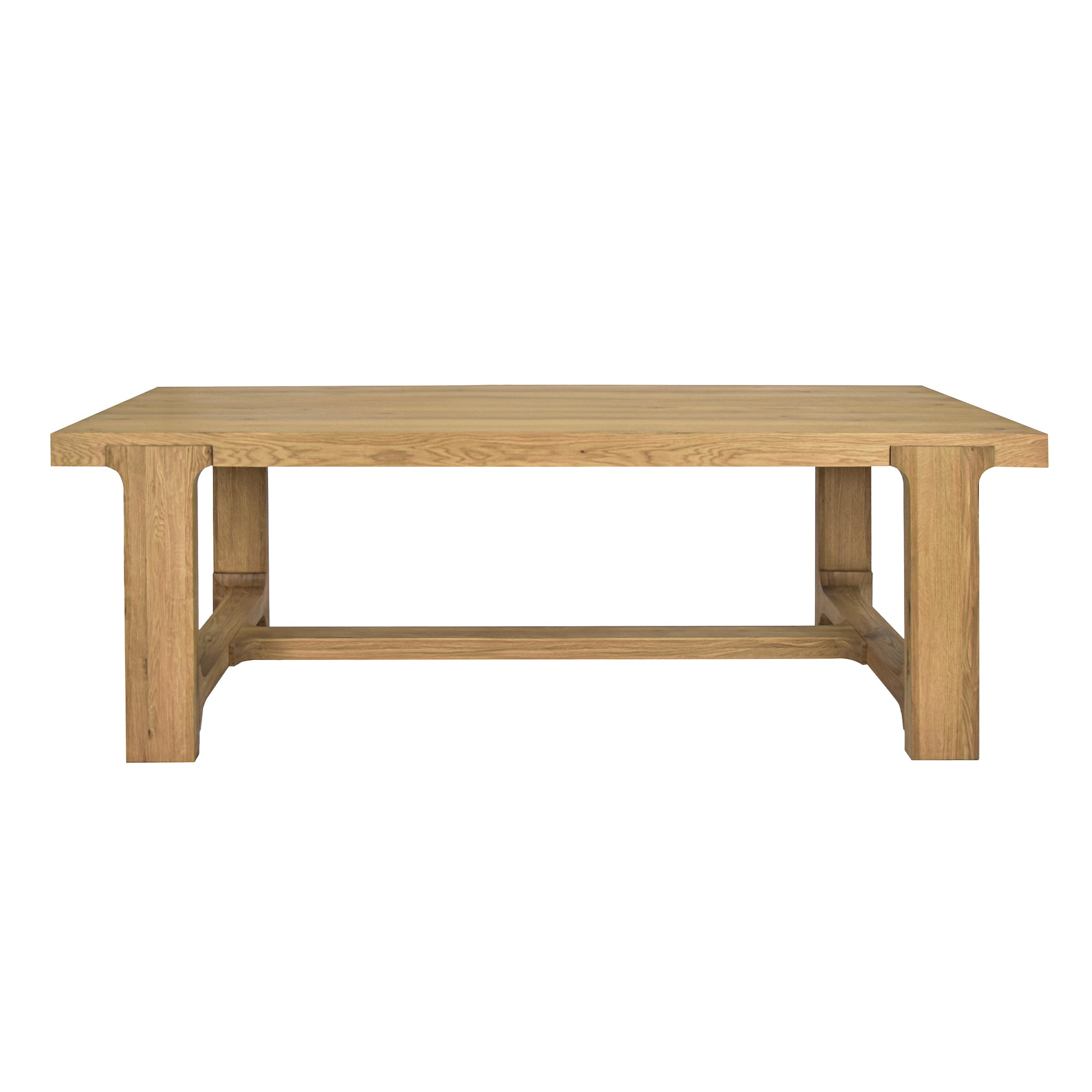 Williamsburg Dining Table - 230cm Wooden table on a white background