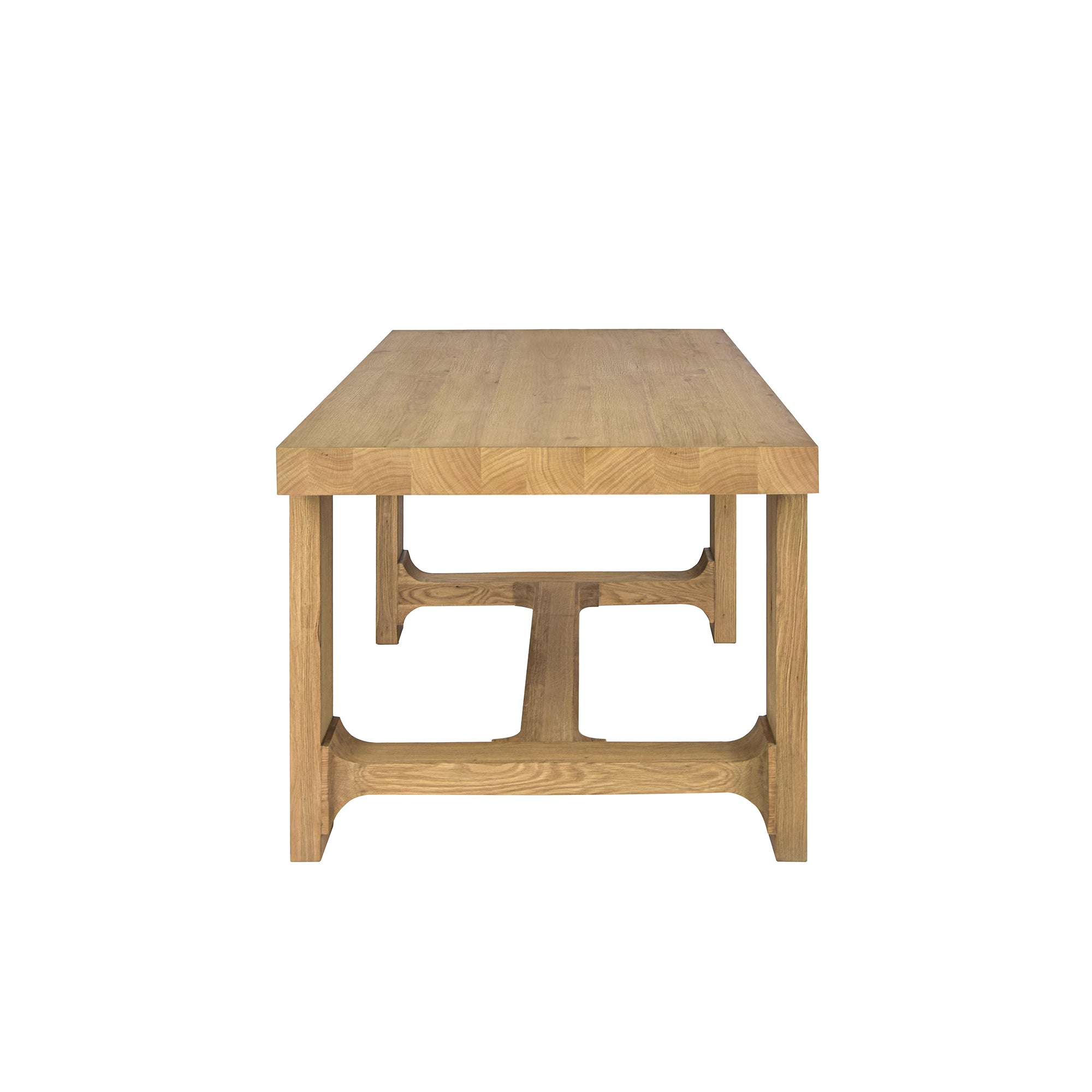 Williamsburg Dining Table - 180cm Wooden table on a white background