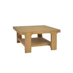 Williamsburg Wooden square table on a white background