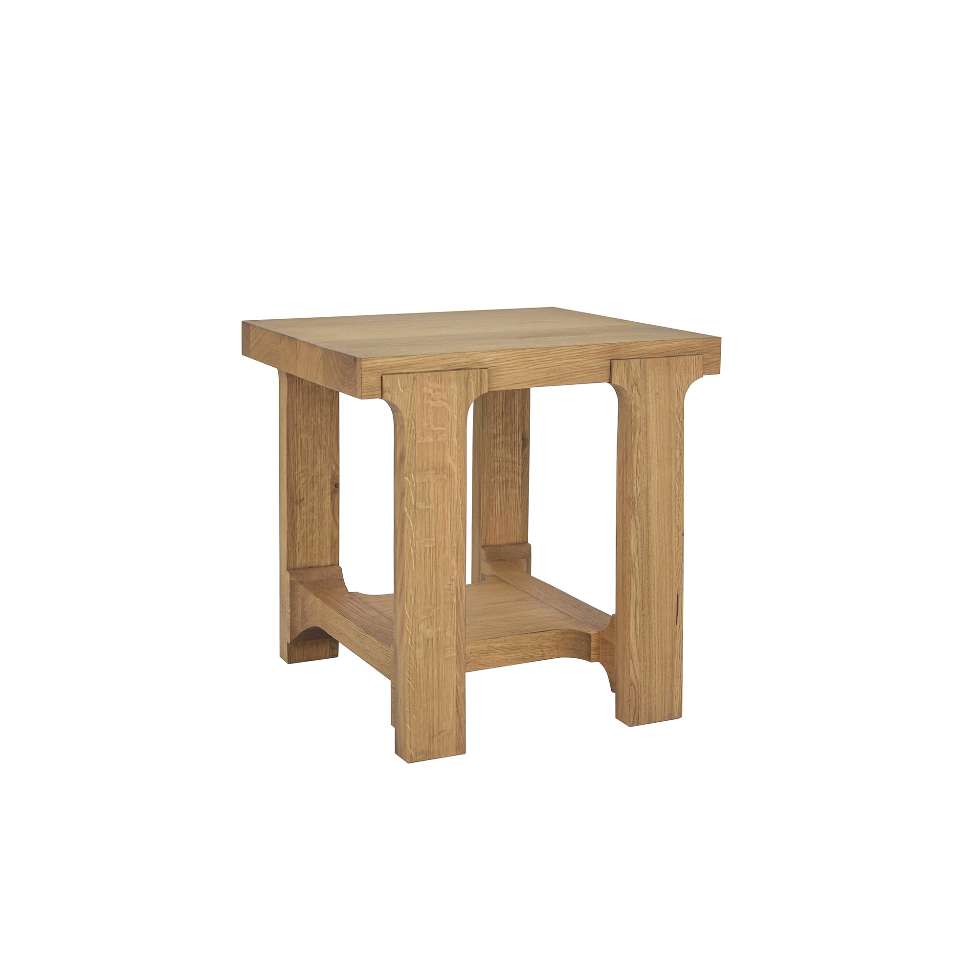 Williamsburg Lamp Table On A White Background