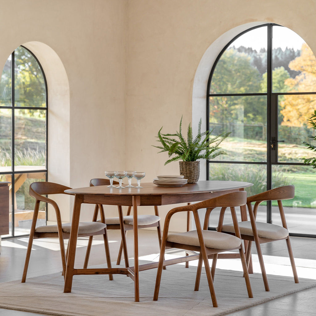 Bergen Extending Dining Table - Walnut