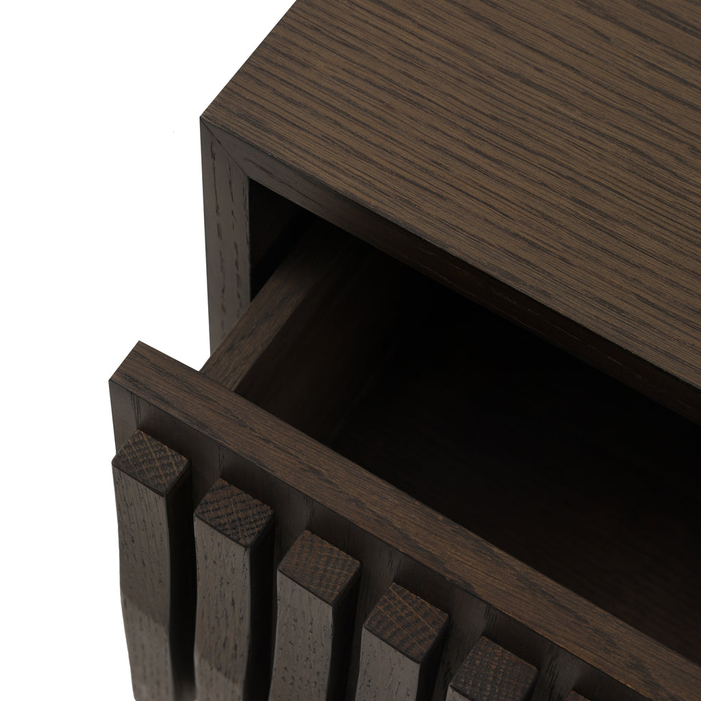 TV Unit drawer with open front panel