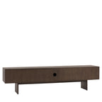 Contemporary walnut TV unit designed for style and organisation