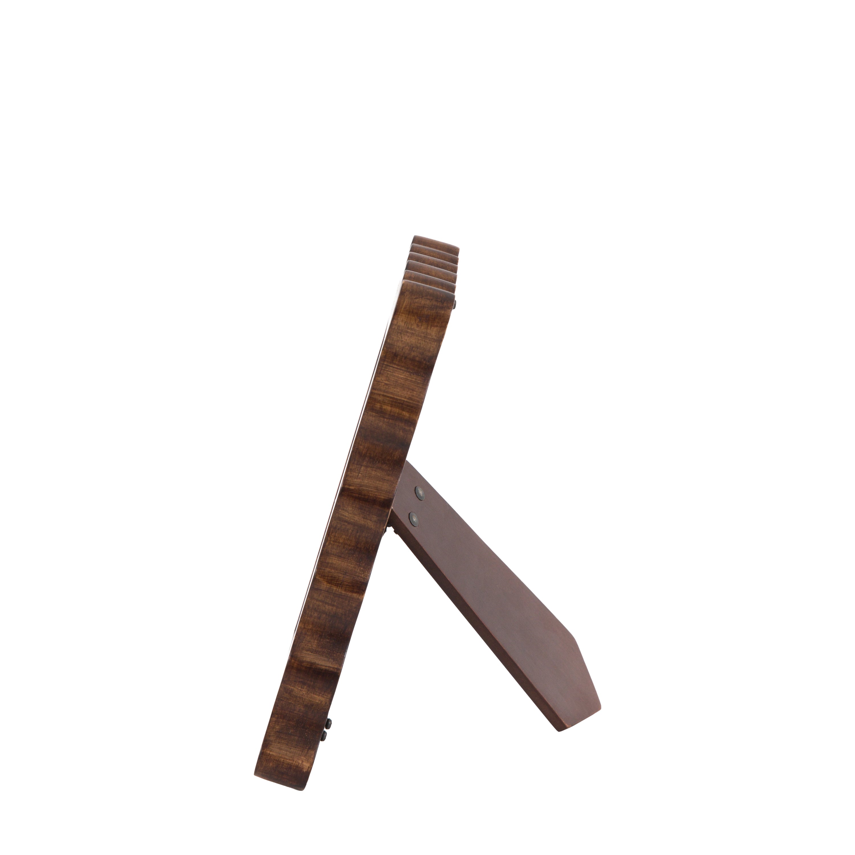 Brown wooden frame with minimalist design