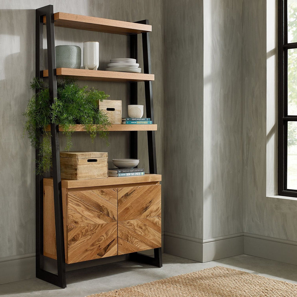 Phoenix Rustic Oak Display Unit