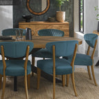 Chair - Azure Velvet