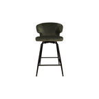 Pearl Bar Stool, Set of 2 - Green Velvet