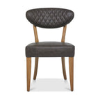  Rustic Oak Dining Chair - Old West Vintage