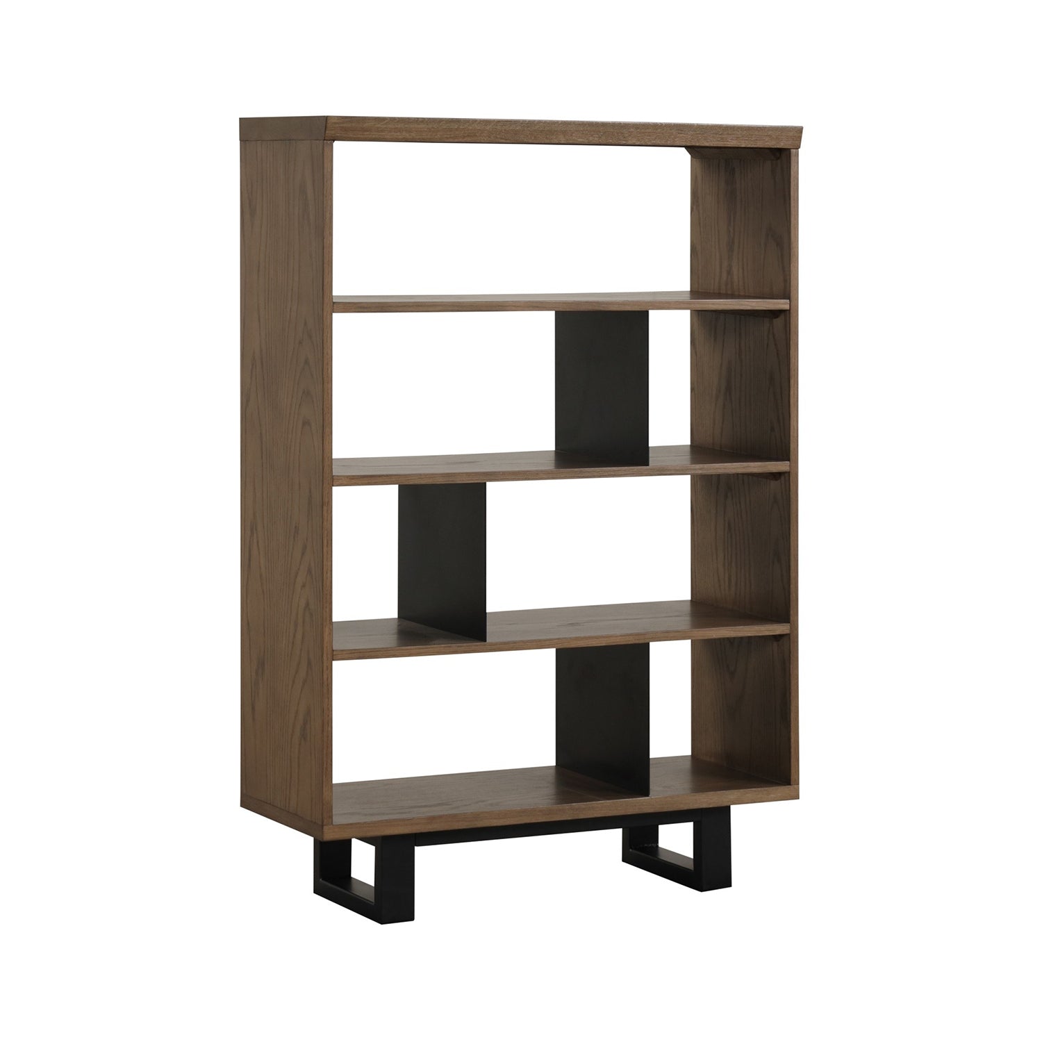 Elsworthy Dark Oak Shelf Unit - Low