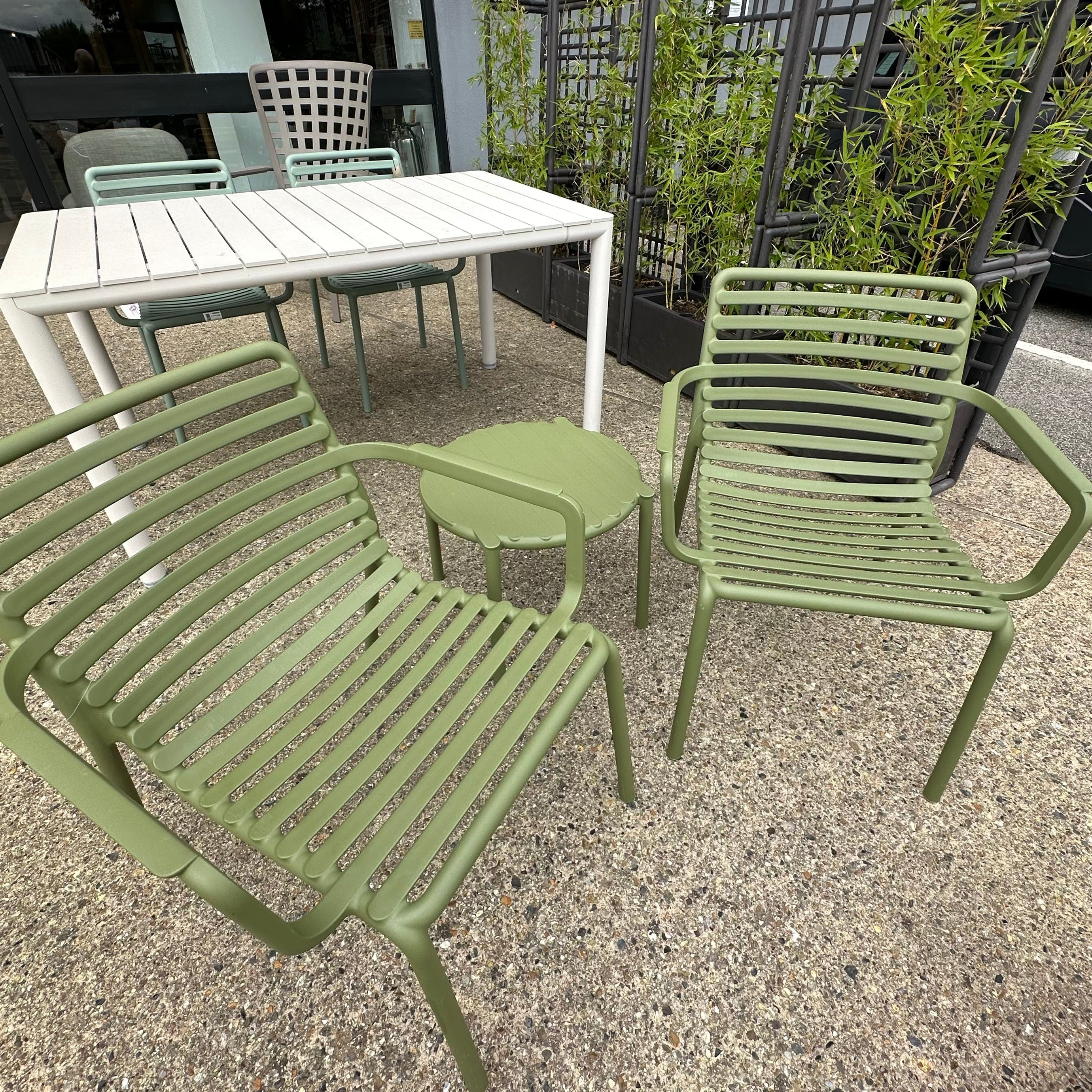 CLEARANCE - Nardi Doga Relax Garden Set - Agave