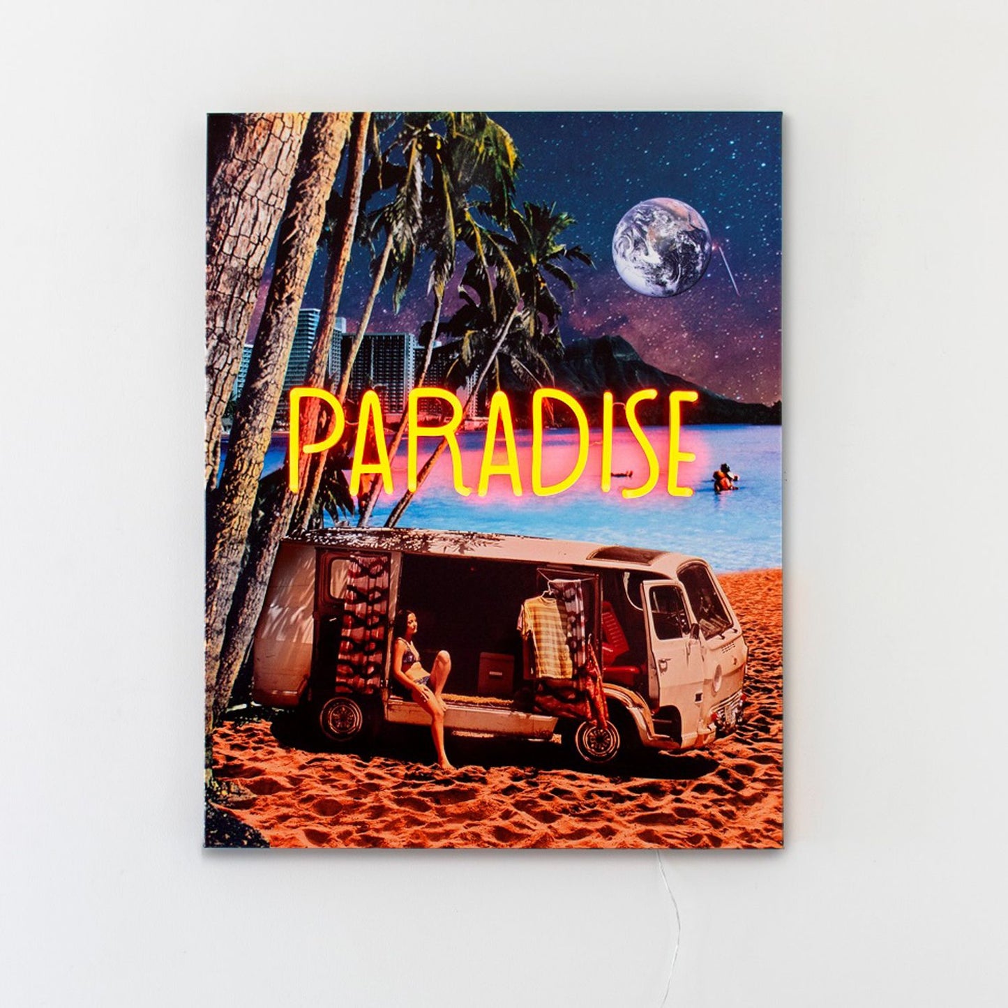 Paradise LED Neon Painting - Small